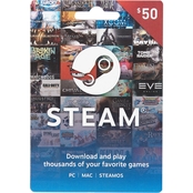 Steam $50 Gift Card