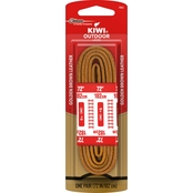 Kiwi 72 in. Leather Rawhide Laces, Golden Brown