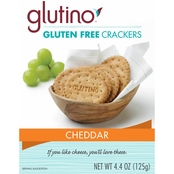 Glutino Gluten Free Cheddar Crackers, 4.4 oz. 4 pk.