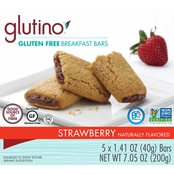 Glutino Gluten Free Strawberry Breakfast Bars, 7.1 oz. 4 pk.