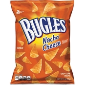 Bugles Nacho Cheese Flavor Crispy Corn Snacks 3 oz.