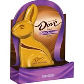 Dove Solid Dark Chocolate Easter Bunny 4.5 oz.