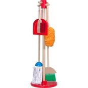 Melissa & Doug Let's Play House! Dust, Sweep and Mop 6 Pc. Play Set
