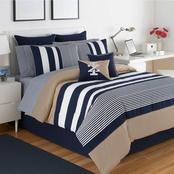 IZOD Classic Stripe 3 pc. Twin Comforter Set