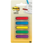 Post-it Flags 0.47 in. x 1.7 in. Assorted Colors 100 pk.
