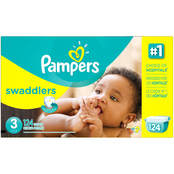 Pampers Swaddlers Giant Pack Diapers Size 3 (16-28 lb.)