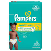 Pampers Swaddlers Giant Pack Diapers Size 5 (27+ lb.)