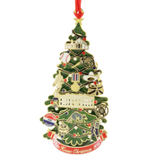 ChemArt 2015 Calvin Coolidge Official White House Christmas Collectible Ornament