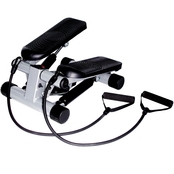 Sunny Health and Fitness Mini Stepper with Bands