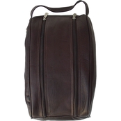 Piel Leather Double Compartment Shoe Bag