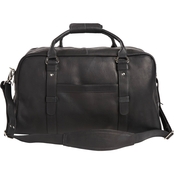 Piel Leather Large Top-Zip Duffel Bag