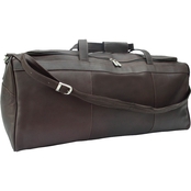 Piel Leather Traveler's Select Large Duffel Bag