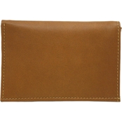 Piel Leather Large Tri Fold Wallet
