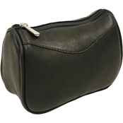 Piel Leather Carry All Zip Pouch
