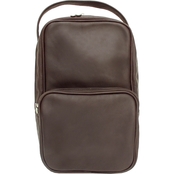 Piel Leather Carry All Vertical Shoe Bag