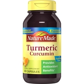 Nature Made Turmeric Herbal Supplement Capsules 60 Pk.