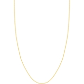 10K Yellow Gold 24 In. 1.05mm Diamond Cut Cable Chain