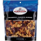 North Star Trading Company Cranberry Cashew and Almond Snack Mix 13 oz.