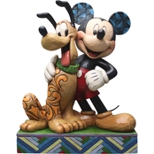 Disney Traditions Mickey and Pluto