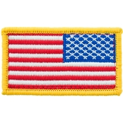 Trooper Clothing Kids Red, White and Blue Reversed American Flag Patch