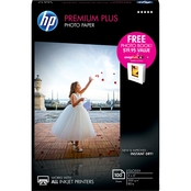 HP Premium Plus 4 x 6 in. Glossy Photo Paper 100 Sheets