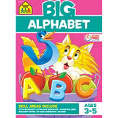School Zone Big Alphabet Grade P Workbook