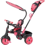 Little Tikes 4-in-1 Deluxe Edition Trike, Neon Pink