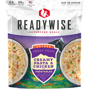 ReadyWise Emergency Food Creamy Pasta with Chicken Outdoor Camping Meal 6 pk.