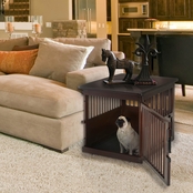 Richell Wooden End Table Crate