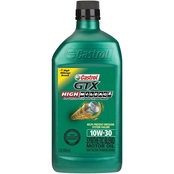 Castrol GTX High Mileage 10W-30 Part Synthetic Motor Oil