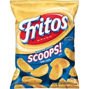 Frito Lay Fritos Scoops Corn Chips 9.25 oz.