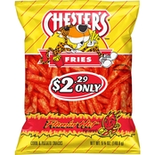 Chester's Fries Flamin' Hot Corn & Potato Snacks 5.25 oz.