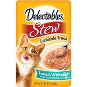 Hartz Delectables Stew Lickable Tuna and Whitefish Cat Treat