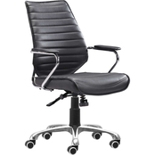 Zuo Modern Enterprise Low Back Office Chair