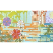 GreenBox Art Kimono Pond Canvas Wall Art 40 x 24