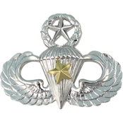 Army Combat Parachutist 5th Award Master, Pin-On