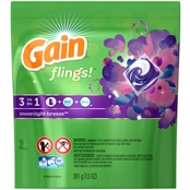 Gain Flings! Moonlight Breeze Laundry Detergent Pacs 16 pk.