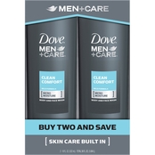 Dove Men + Care Clean Comfort Body Wash 2 pk.