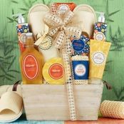Wine Country Food Baskets A Day Off Spa Gift Basket