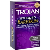 Trojan Bare Skin Studded Condoms 10 ct.