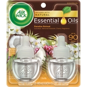 Air Wick Life Scents Paradise Retreat Scented Oil Air Freshener Refill 2 pk.