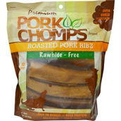 Premium Pork Chomps Pork Ribz Dog Treats 10 ct.