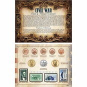 American Coin Treasures Civil War Coin and Stamps Collection