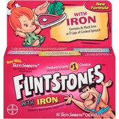 Flintstones with Iron Children's Multivitamin Supplement Chewable Tablets 60 Pk.