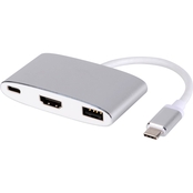 Powerzone USB TYPE-C TO HDMI+USB-A+ TYPE C Multiport Adapter