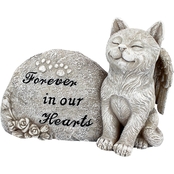 Design Toscano Forever in Our Hearts Memorial Cat Statue