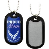 Challenge Coin Proud Air Force Mom Dog Tag