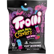 Trolli Sour Brite Crawlers Very Berry Gummi Candy 5 oz. Bag