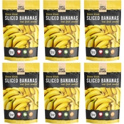 ReadyWise Emergency Food Simple Kitchen Freeze Dried Bananas 6 ct.