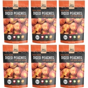 ReadyWise Emergency Food Simple Kitchen Freeze Dried Peaches 6 pk., 1.4 oz. each